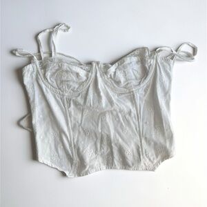 Princess Polly white lace corset